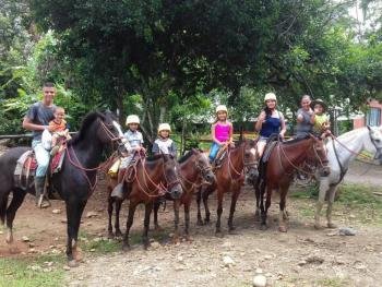 Horseback riding Mountain tour, Manuel Antonio, Costa Rica photo