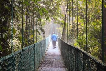 Suspension Bridges, Monteverde, Costa Rica photo