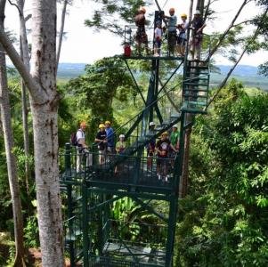 Canopy/Zip line, Manuel Antonio, Costa Rica