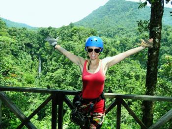 Canopy/Zipline, Arenal, Costa Rica photo