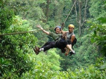 Canopy/Zipline Extreme, Arenal, Costa Rica