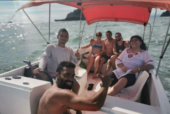 Boat tour, Manuel Antonio, Costa Rica photo