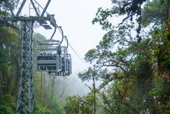 Sky Tram in Monteverde, Costa Rica