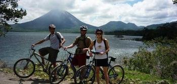Biking Tour around the Arenal Lake, Arenal Volcano, Costa Rica photo